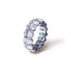 Oval Diamond Eternity Band